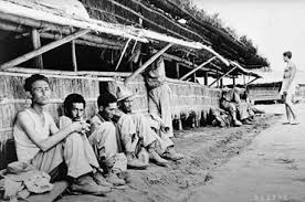 Filipino POWs, O'Donnell, Capas, Tarlac, Philippines, WWII in Pacific