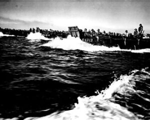 Coast Guard, Lingayen Gulf, Philippines, WW II